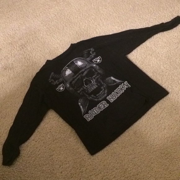 custom raiders shirt